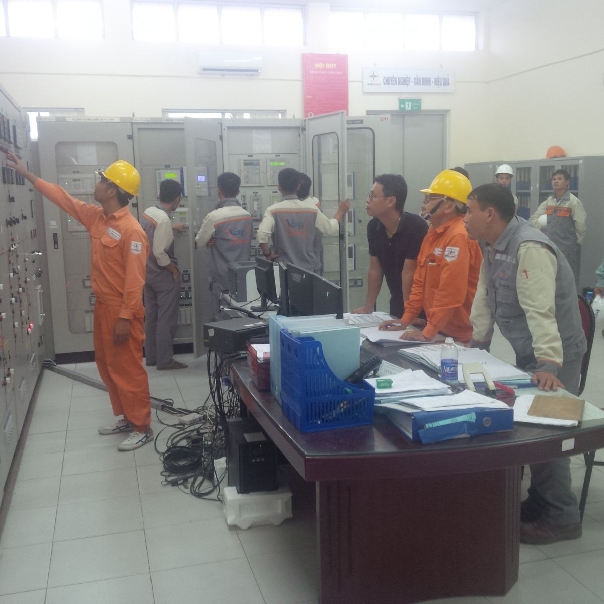  Đóng điện thành công đường dây 178 Vân Trì E1.23 - 171 Quang Minh E1.36